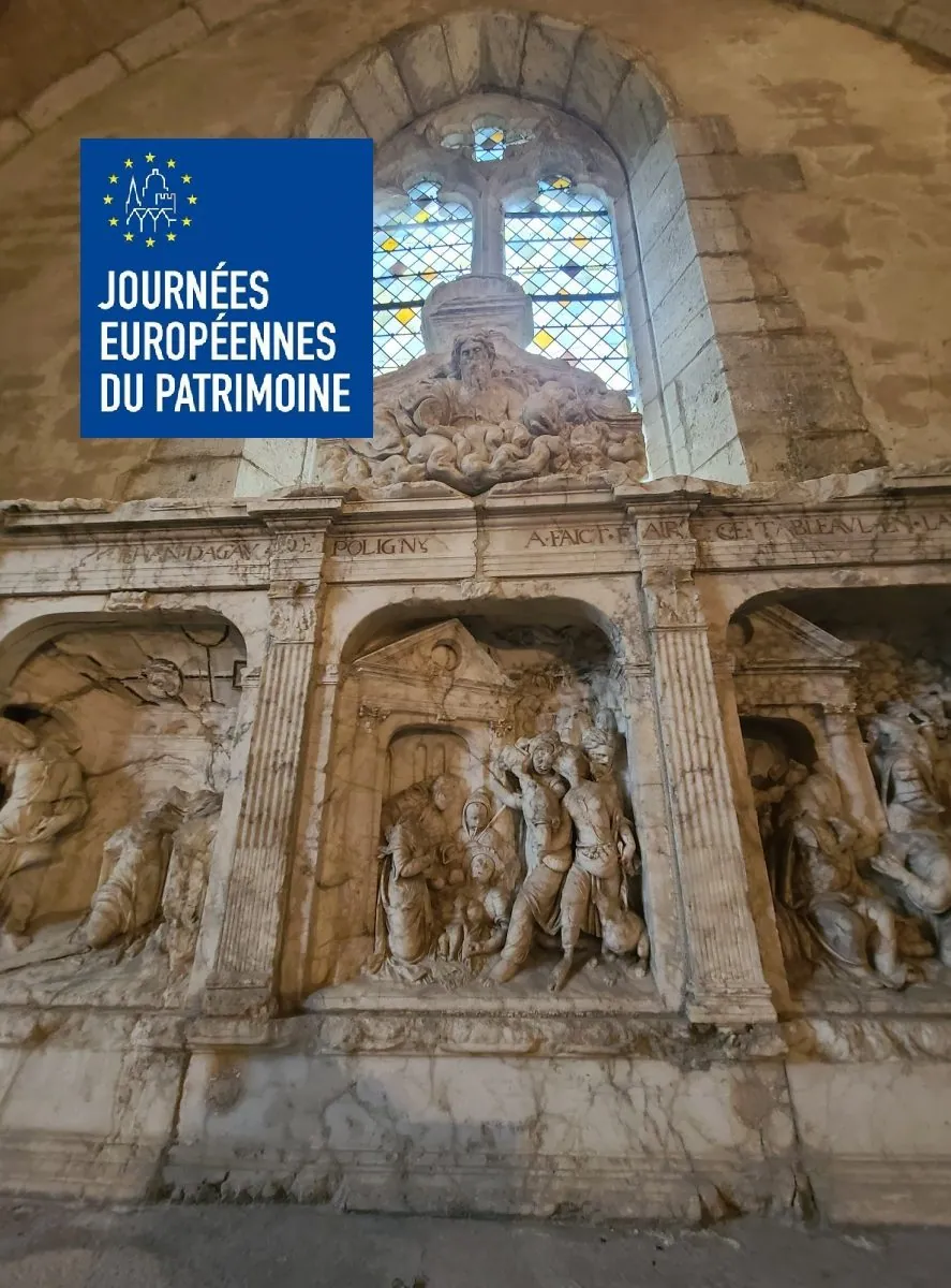 Affiche de Visite de l'église Notre-Dame de Mouthier-le-Vieillard à Poligny à Poligny (39) — Sorties dans le Jura