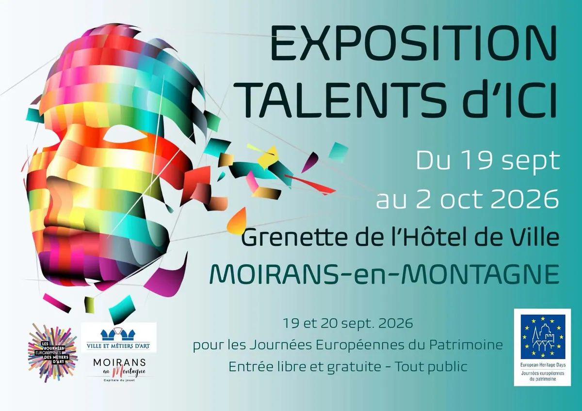Affiche : Exposition talents d'ici