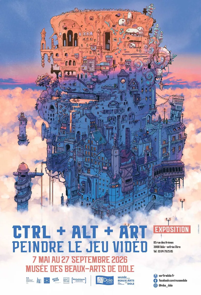 Affiche de Atelier création de jeu vidéo à Dole à Dole (39) — Sorties dans le Jura