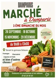 Affiche : Marché de Damparis