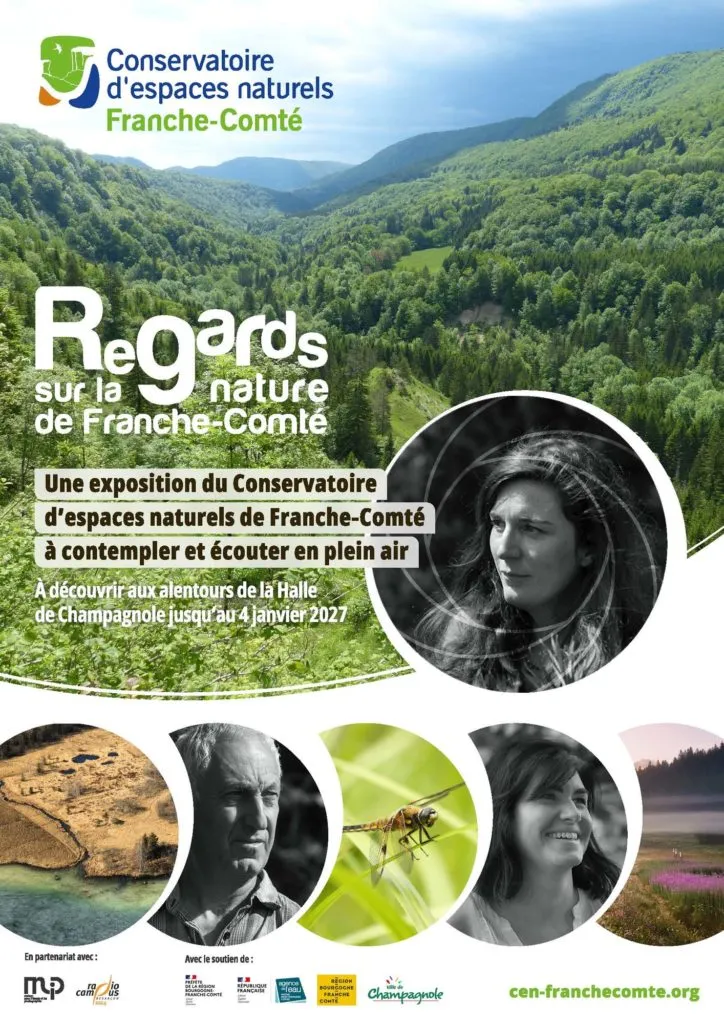 Poster for Exhibition: ‘Perspectives on Nature in Franche-Comté’ in Champagnole (39) — Things to do in the Jura