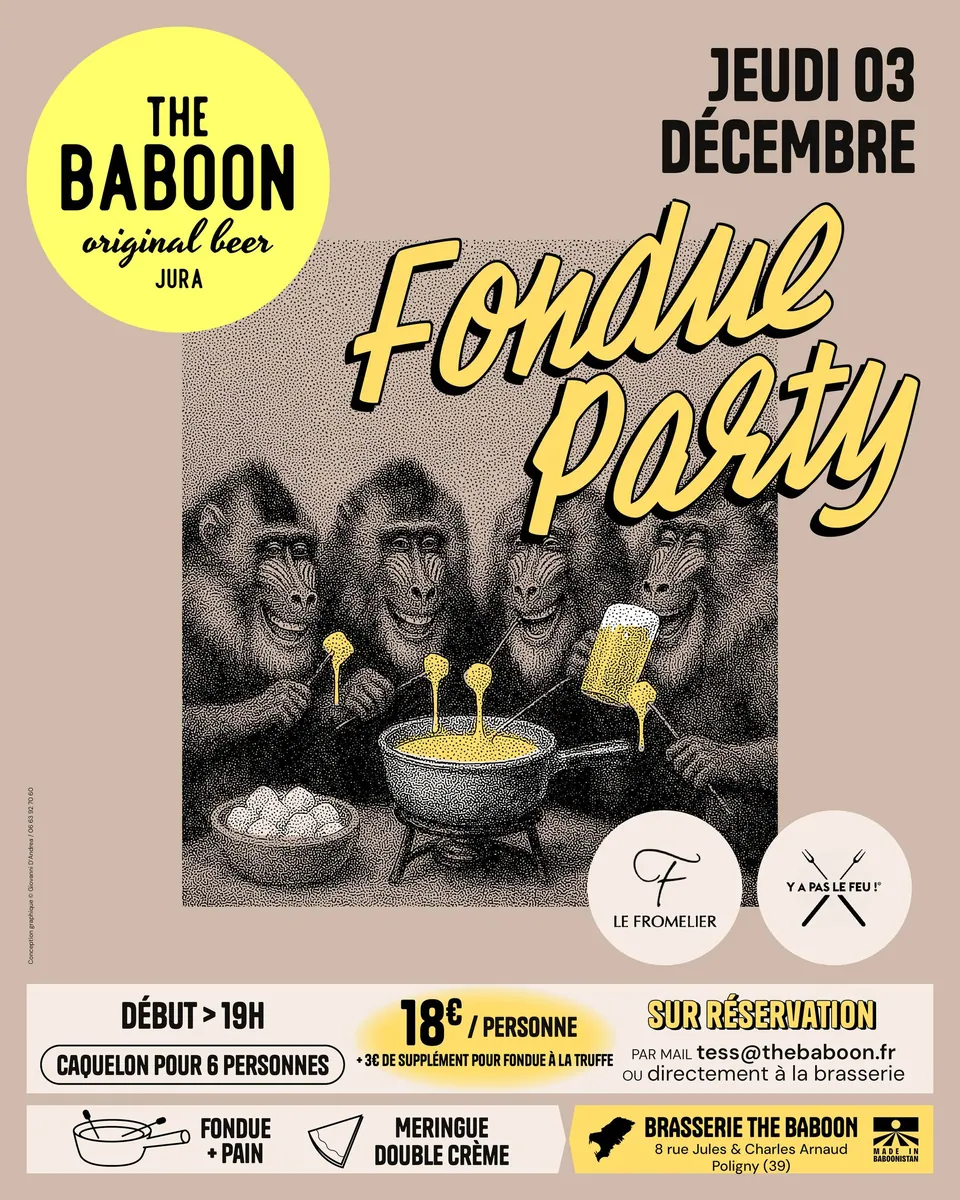 Affiche : Fondue Party