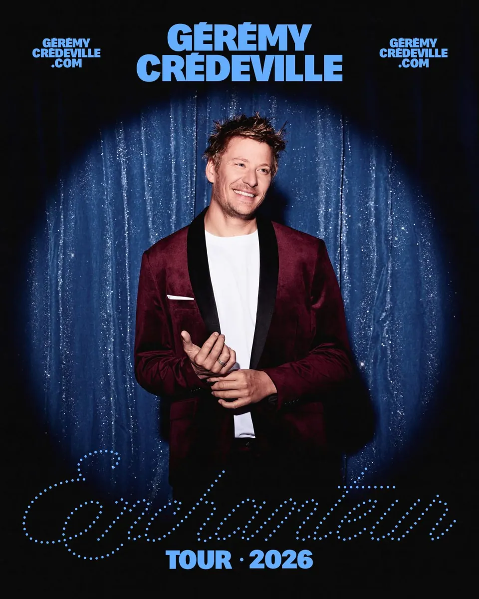 Affiche : Gérémy Crédeville en spectacle à Dole