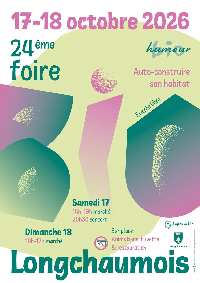 Affiche : 24ème édition de la Foire Bio