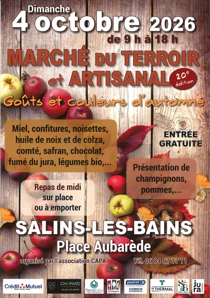 Affiche : Marché du terroir et artisanal
