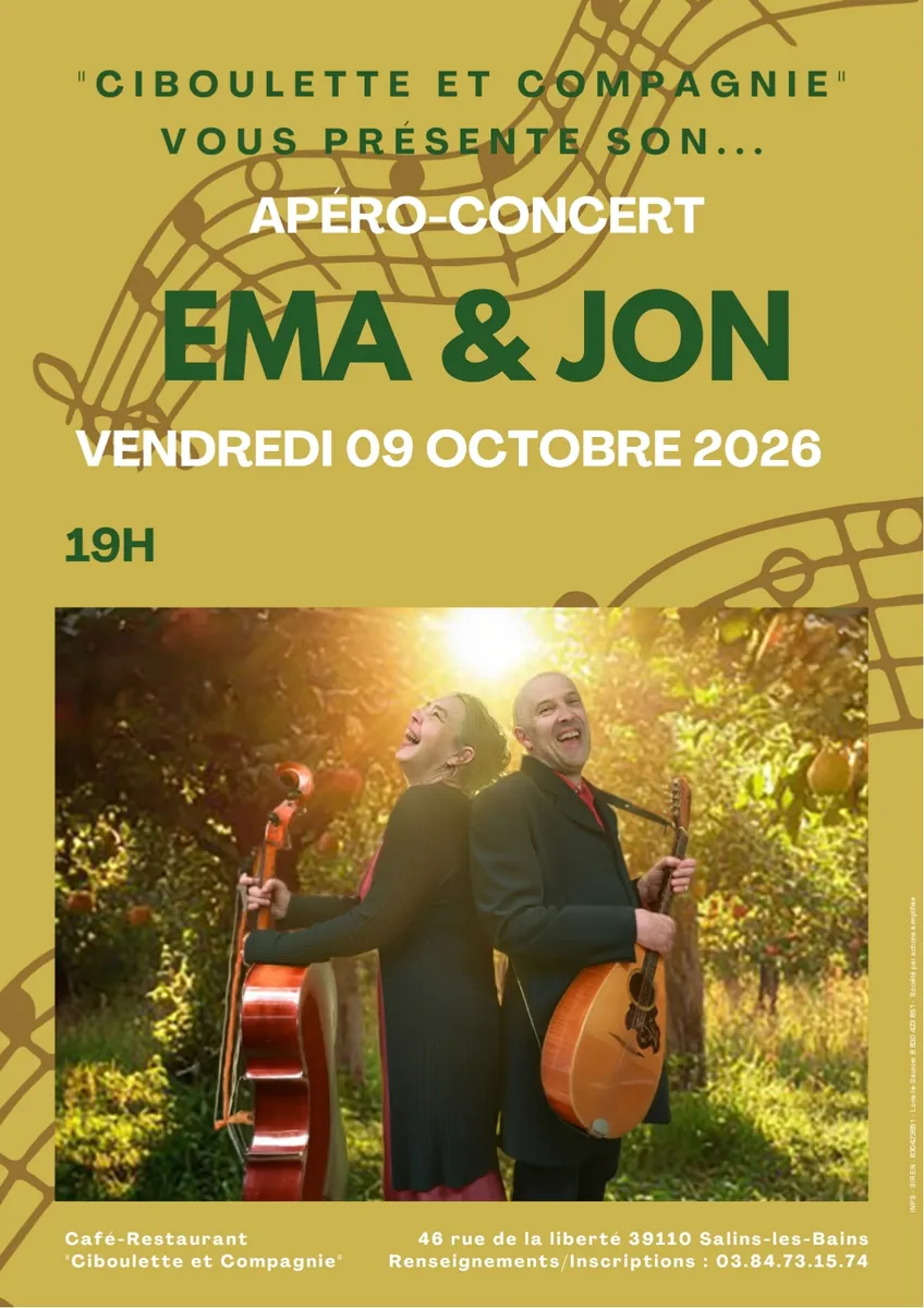 Affiche : Soirée Ema et Jon
