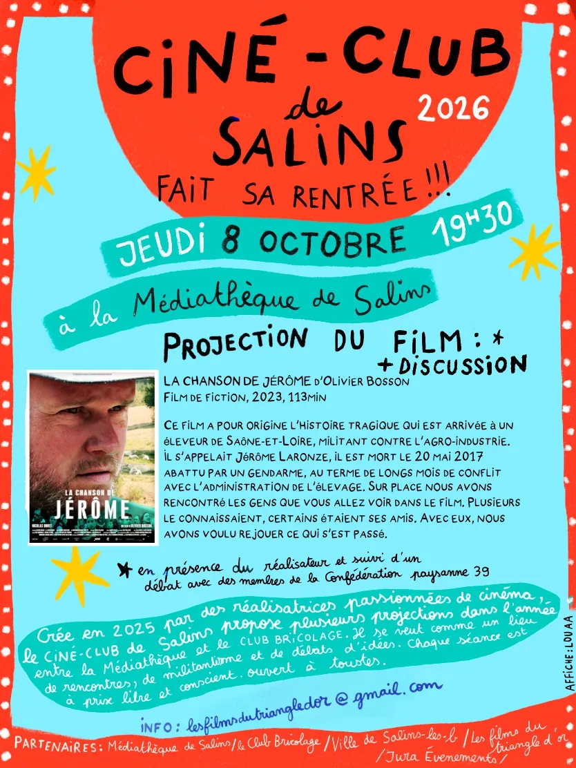 Affiche : La chanson de Jérôme