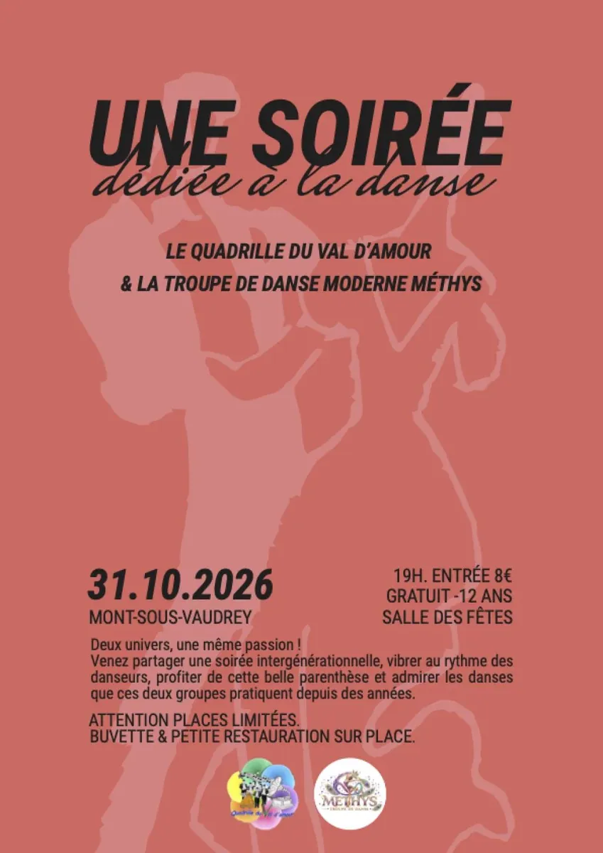 Affiche : Soirée dédiée à la danse