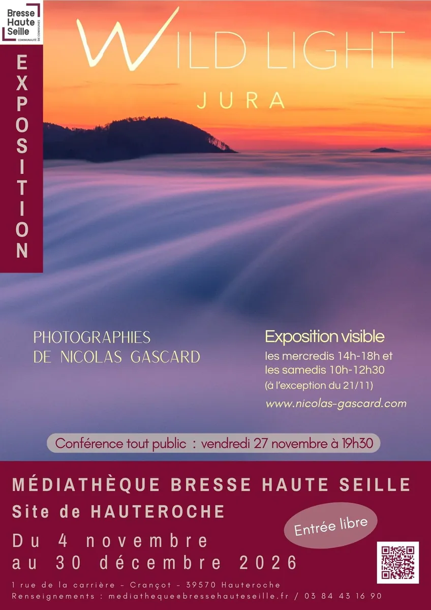Affiche : Exposition de photographies de Nicolas Gascard