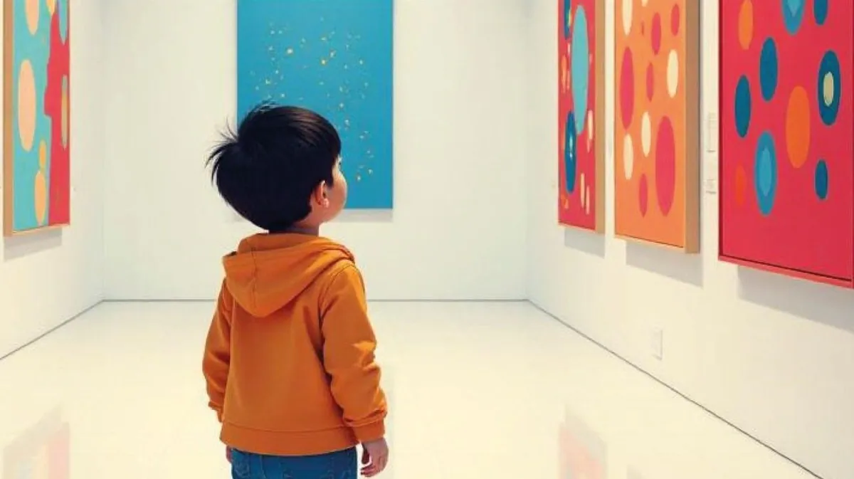 Affiche : Le musée à petits pas : visite pour tout-petits à Saint-Claude