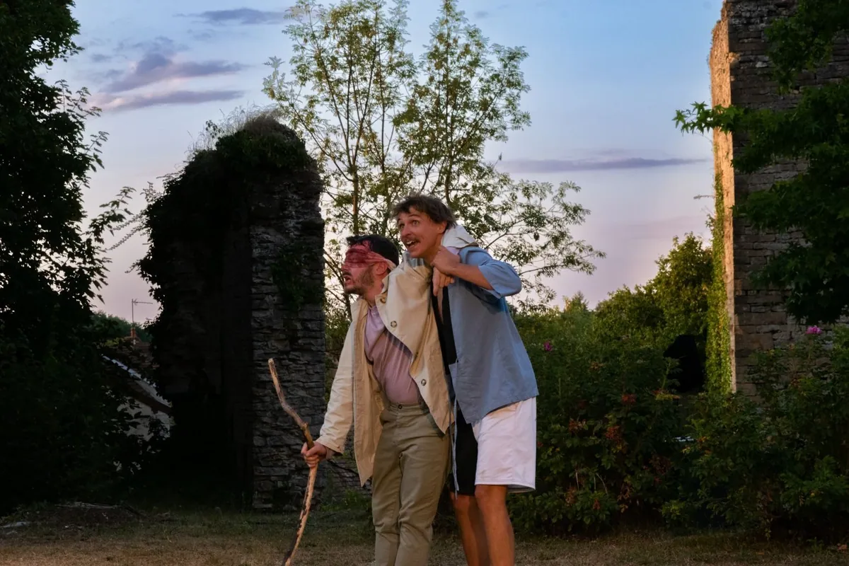 Le Roi Lear en plein air à Poligny