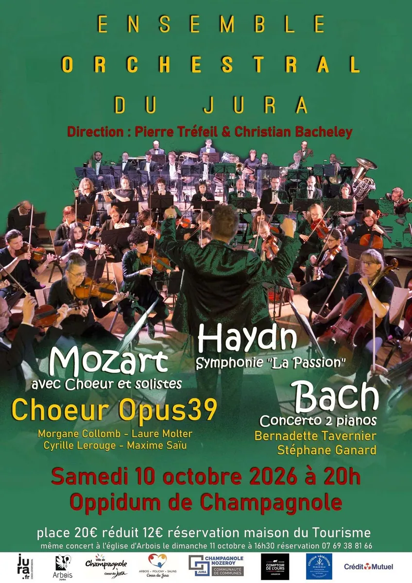Affiche : Ensemble Orchestral du Jura