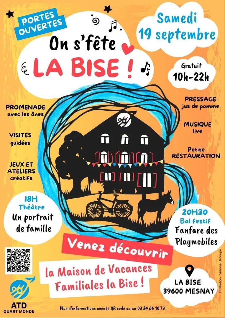 Affiche de On s'fête la Bise ! — portes ouvertes à Mesnay à Mesnay (39) — Sorties dans le Jura