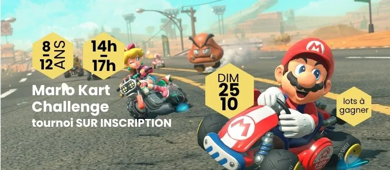 Affiche : Mario Kart Challenge : tournoi
