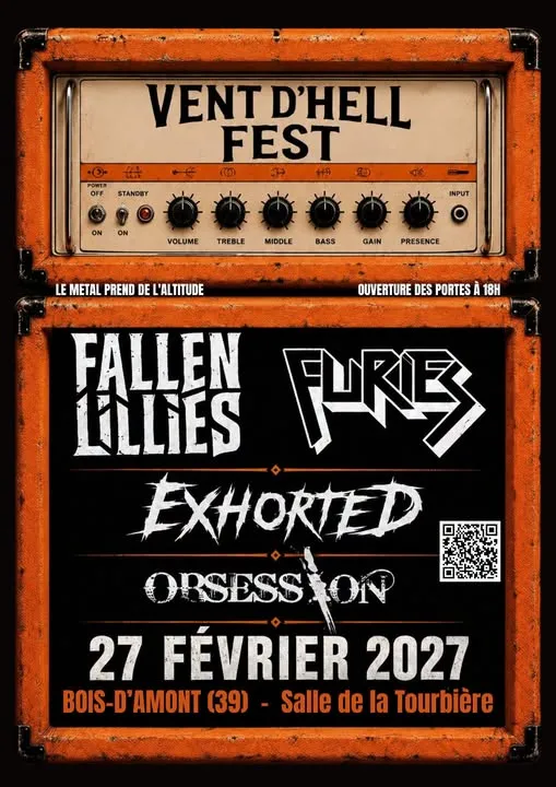 Poster for Le Vent d’Hell Fest in Bois-d'Amont (39) — Things to do in the Jura