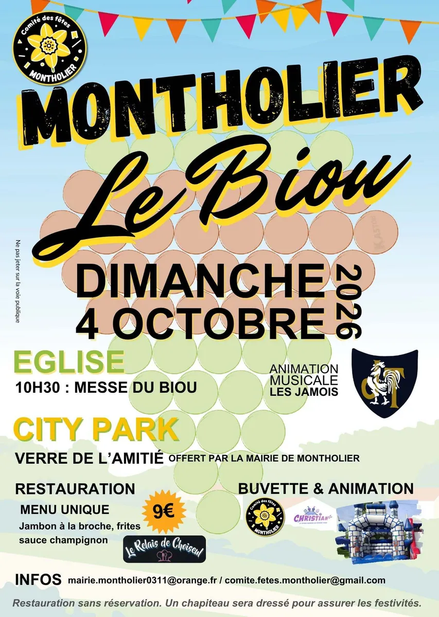 Affiche : Biou de Montholier