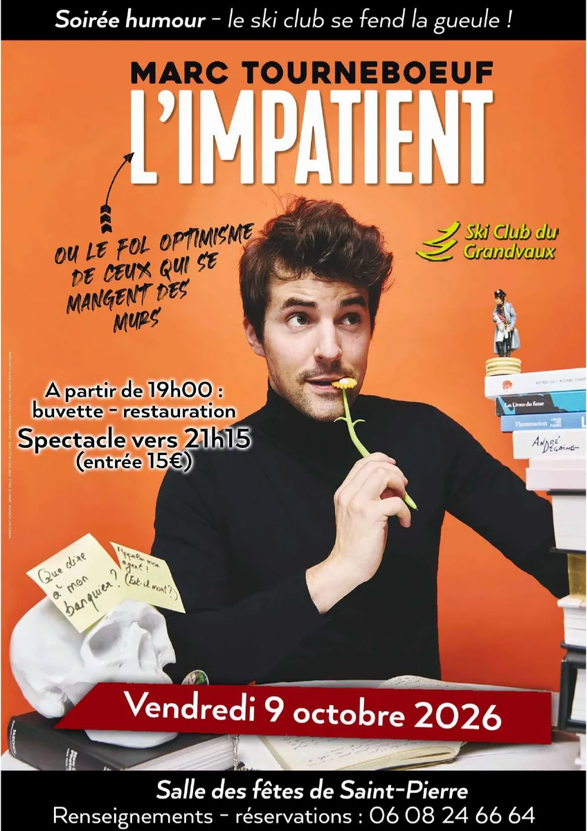Affiche : Soirée humour - L'impatient