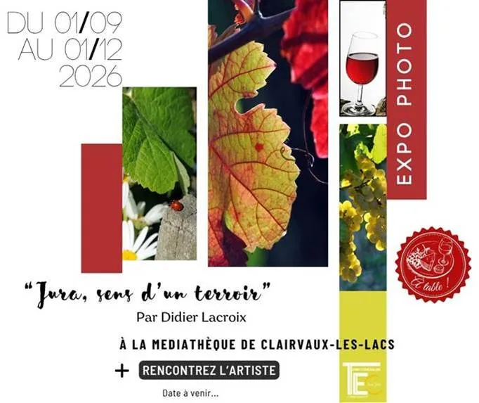 Affiche : Exposition "Jura sens d'un terroir"