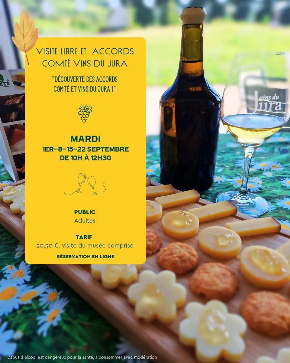Dégustation Comté et Vins du Jura à Poligny