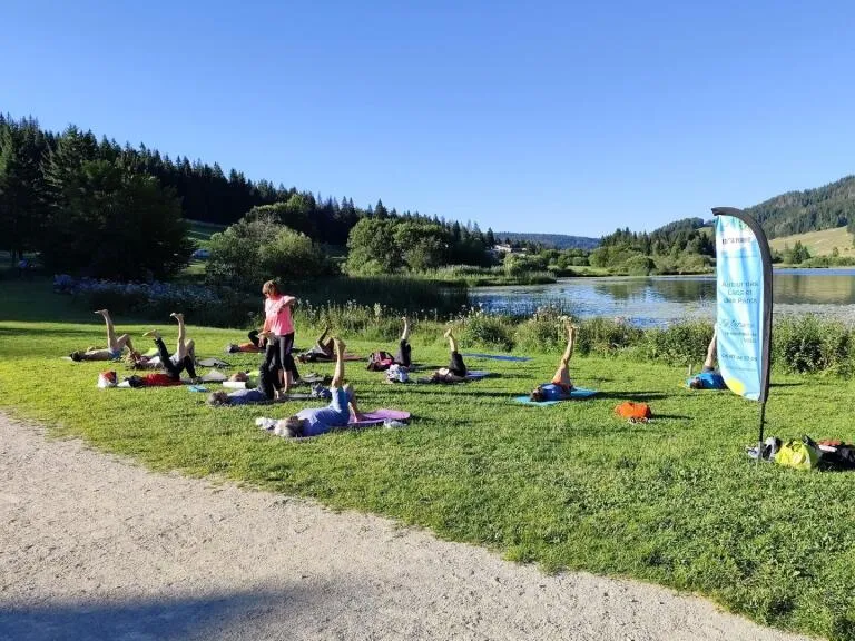 Poster for AROUND THE LAKES AND PARKS in Lamoura (39) — Things to do in the Jura