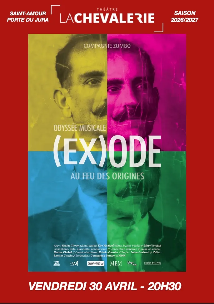 Poster for Musical Odyssey at théâtre de la Chevalerie in Saint-Amour (39) — Things to do in the Jura