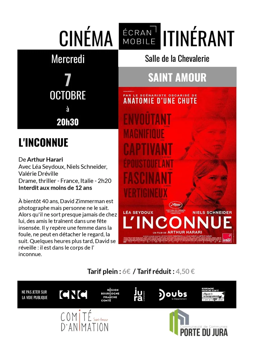 Affiche : Cinéma itinérant
