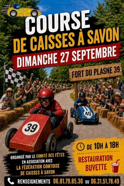 Affiche : Course de caisses à savons