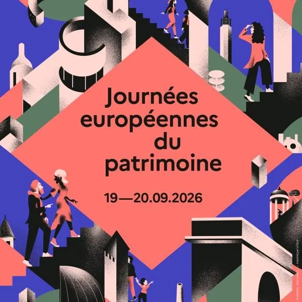 Affiche de Journées du Patrimoine à la Médiathèque de Saint-Claude à Saint-Claude (39) — Sorties dans le Jura